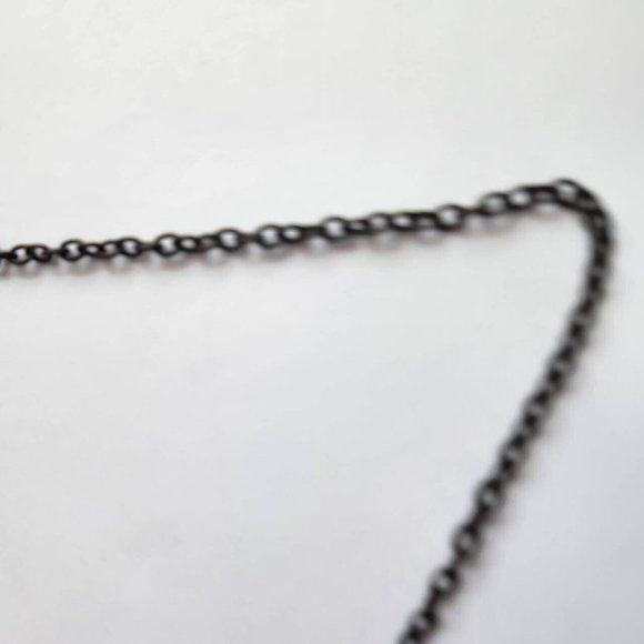 Vintage Brooch Pin Style Necklace Handmade with Text, Flower and Pearl Bookish - Picture 4 of 9